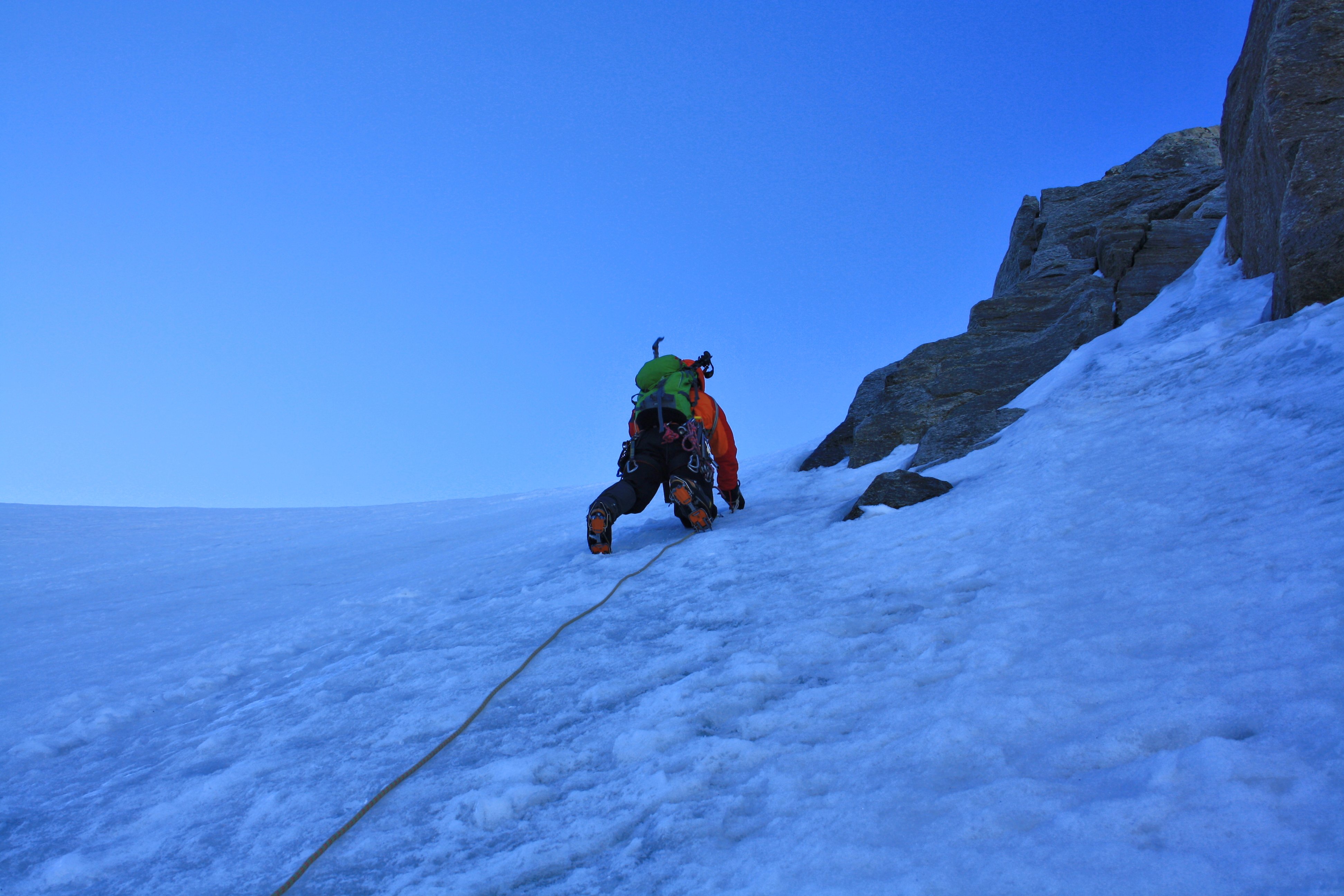 Longueur en glace.